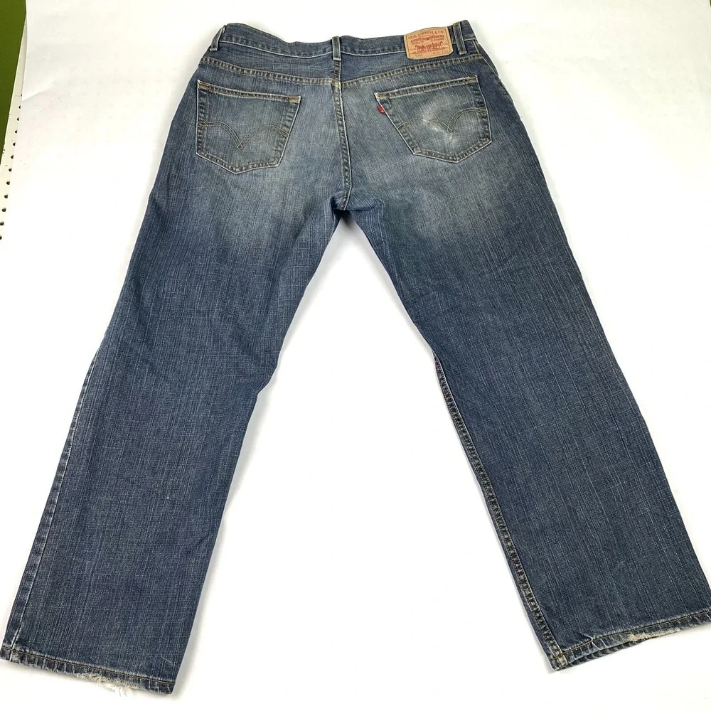 Levis 559 Jeans‎ Men 36x30 Medium Wash Blue Denim 100% Cotton